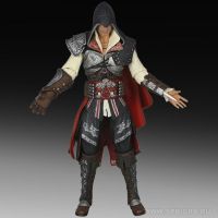 Фигурка Ассасин Ezio Black