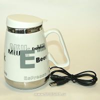 Кружка USB Milk white