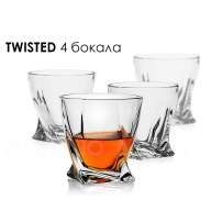  Подарочный набор для виски TWISTED 6 в 1, Графин-декантер, бокалы, форма для льда &quot;Сфера&quot;, для крепких напитков -  Подарочный набор для виски TWISTED 6 в 1, Графин-декантер, бокалы, форма для льда "Сфера", для крепких напитков