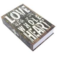 Книга сейф Love With Your Whole Heart, 24 х 16 х 5,5 см - Книга сейф Love With Your Whole Heart, 24 х 16 х 5,5 см