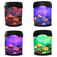 Светодиодный ночник Медузы в аквариуме электронные LED Jellyfish Mood Lamp - Светодиодный ночник Медузы в аквариуме электронные LED Jellyfish Mood Lamp