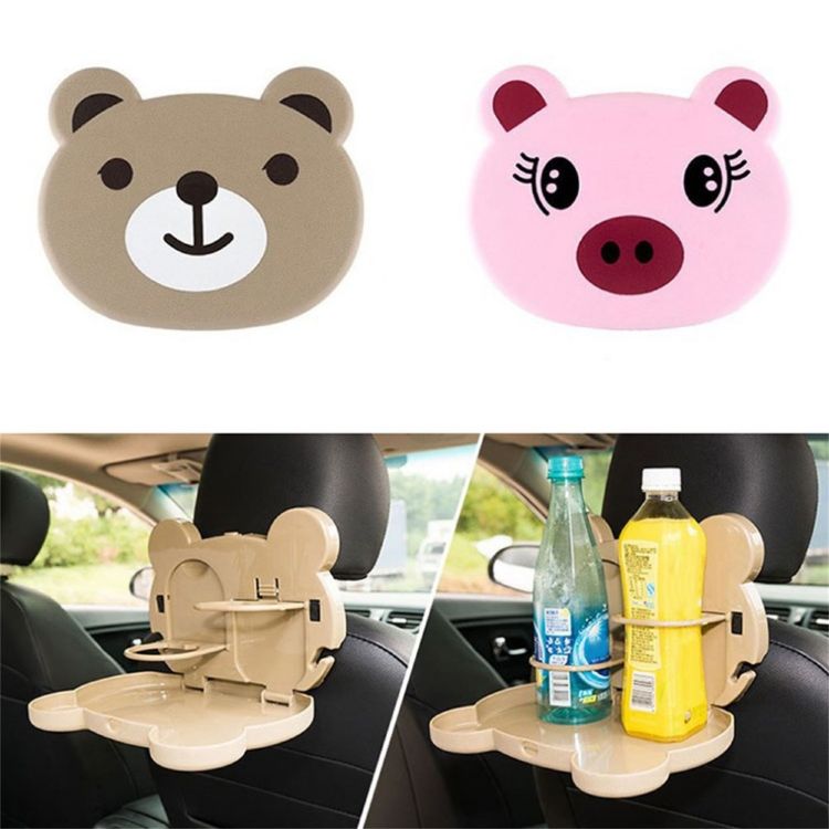 Детский столик для подголовника автомобиля Cartoon Car Tray Table