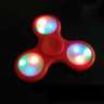 Светящийся спиннер Fidget Hand Spinner с LED подсветкой - красный