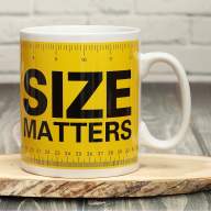 Гигантская кружка Size Matters, 900 мл - Гигантская кружка Size Matters, 900 мл