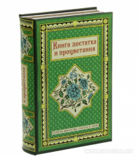 Книга сейф "Книга достатка и процветания" пластик