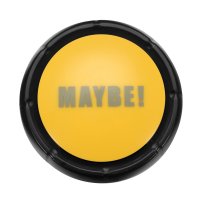 Электронная звуковая кнопка "MAYBE!"